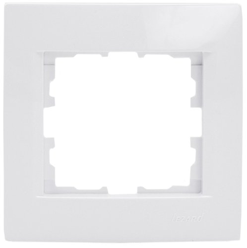 Рамка горизонтальная Lezard Karina 1-м. белый картинка